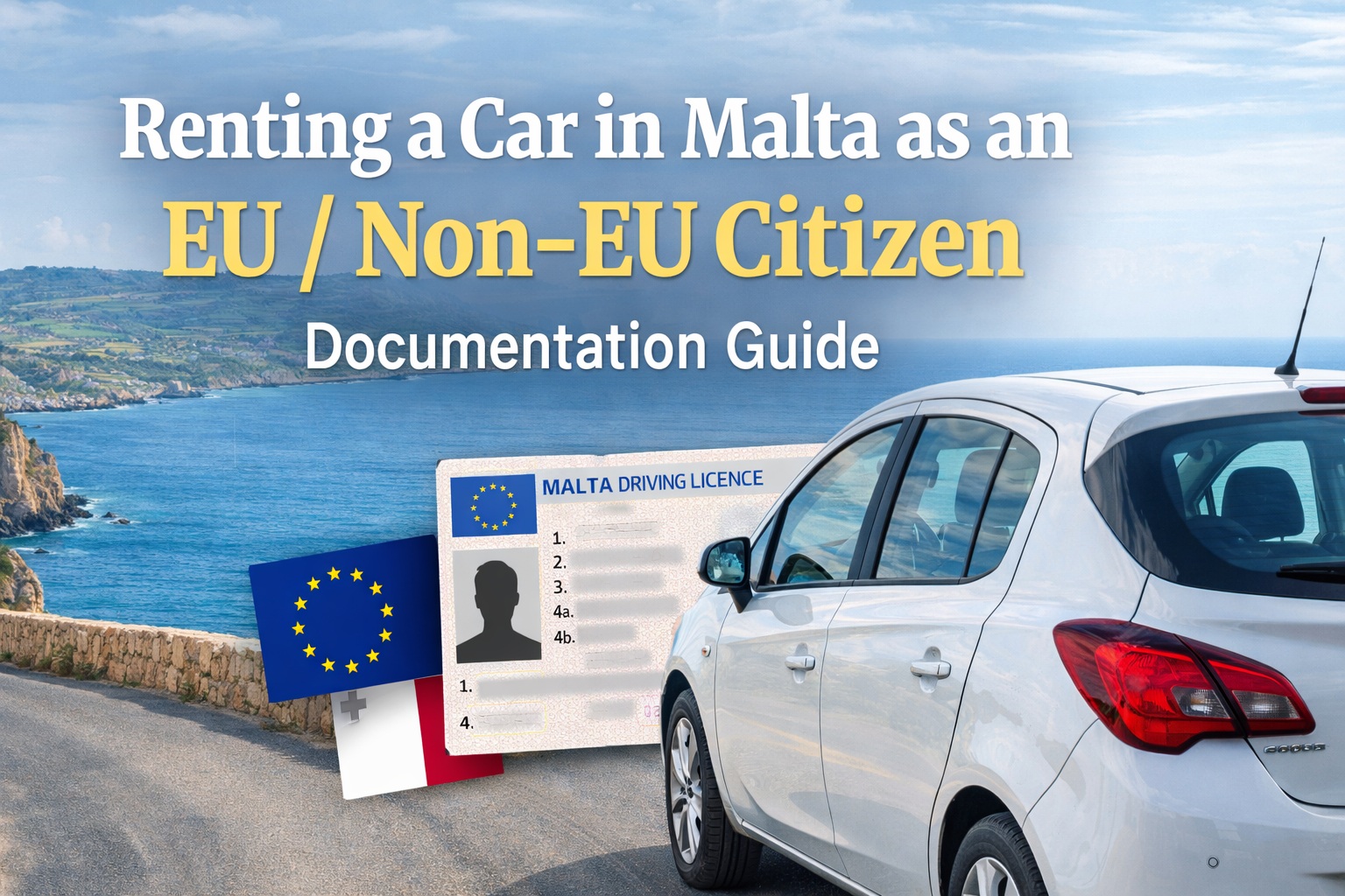 Renting a Car in Malta as an EU / Non-EU Citizen — Documentation Guide