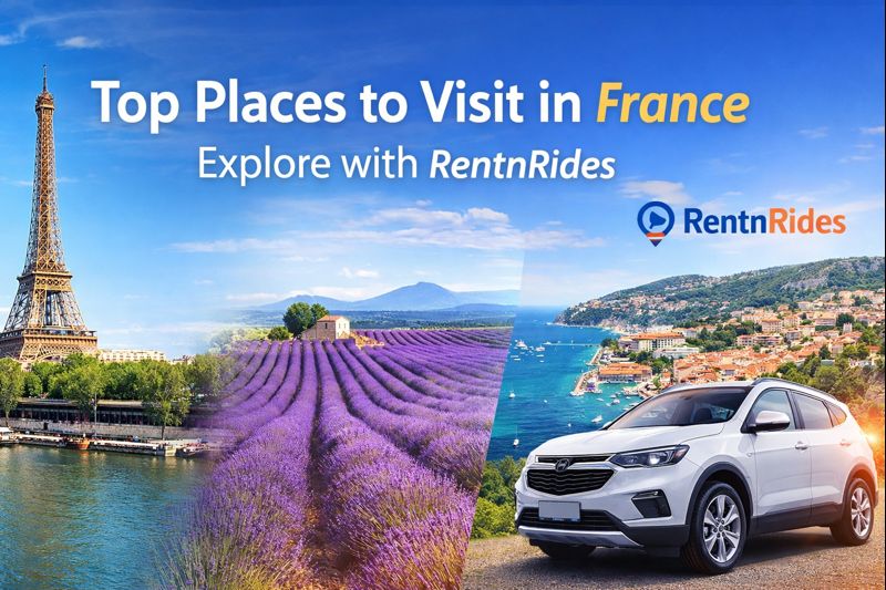 Top Places to Visit in France Explore with RentnRides?