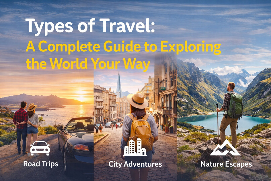 Types of Travel: A Complete Guide to Exploring the World Your Way