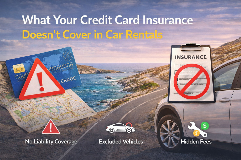 What Your Credit Card Insurance Doesn’t Cover in Car Rentals